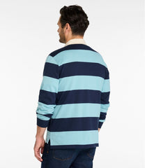 L.L.Bean Discount | Men's Bean's Vintage Soft Rugby, Stripe Embroidered