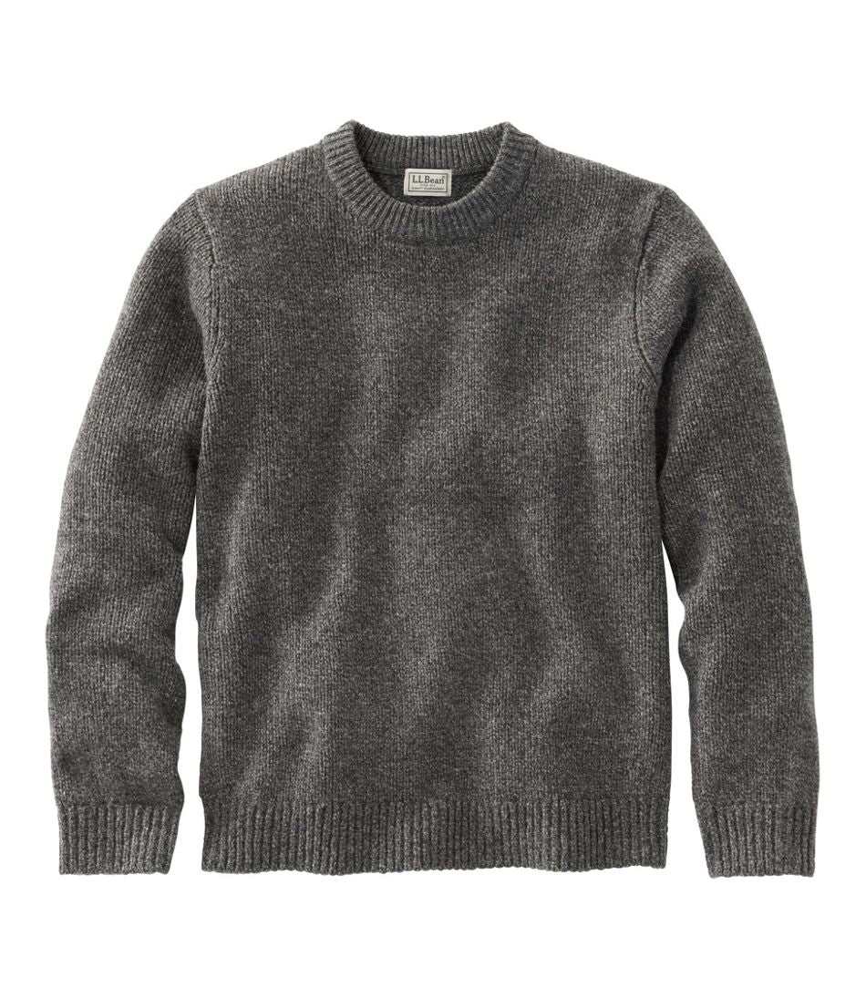 L.L.Bean On Sale | Men's Bean's Classic Ragg Wool Sweater, Crewneck