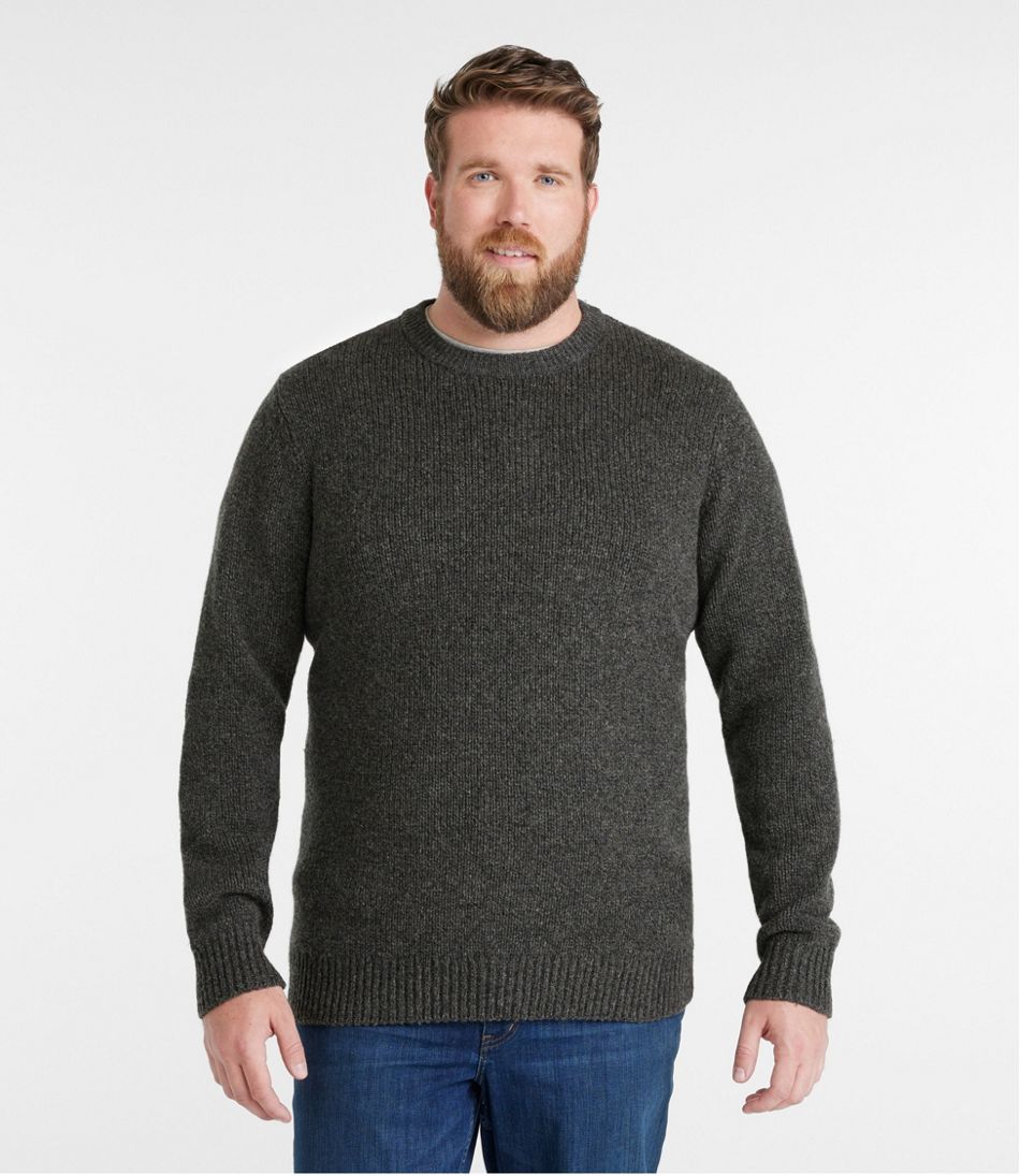 L.L.Bean On Sale | Men's Bean's Classic Ragg Wool Sweater, Crewneck