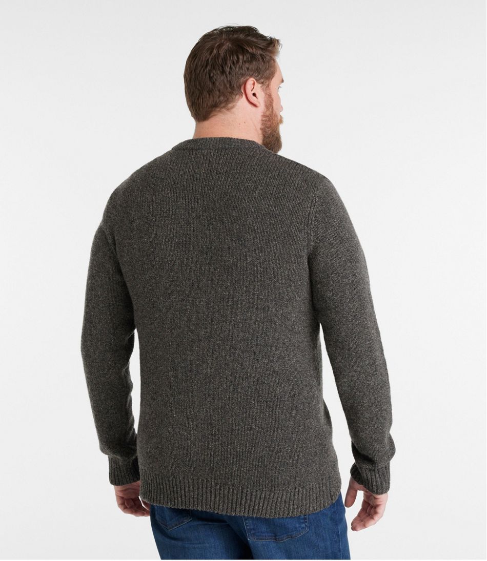 L.L.Bean On Sale | Men's Bean's Classic Ragg Wool Sweater, Crewneck