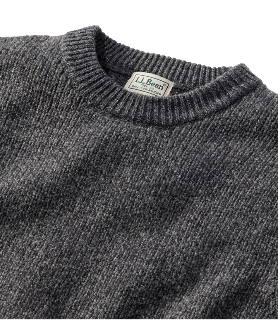 L.L.Bean On Sale | Men's Bean's Classic Ragg Wool Sweater, Crewneck