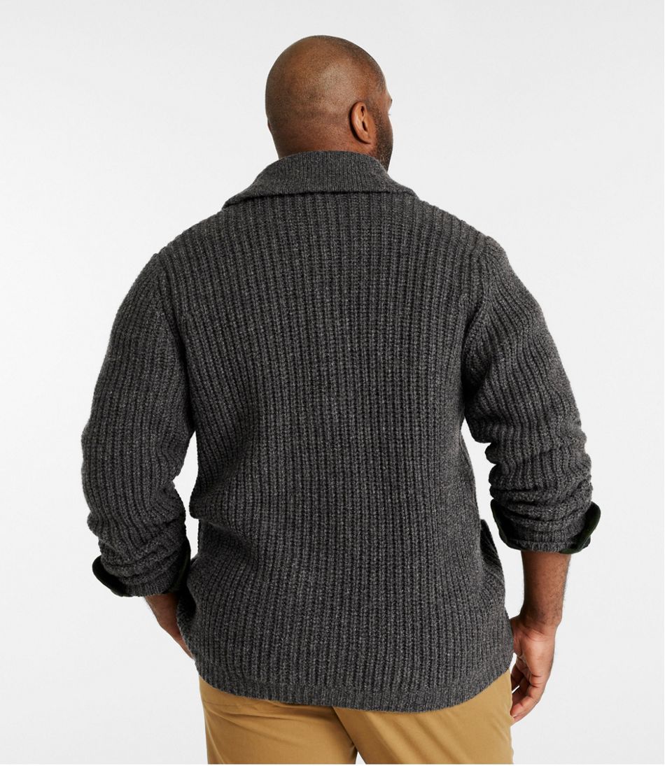 L.L.Bean New | Men's Classic Ragg Wool Sweater, Cardigan