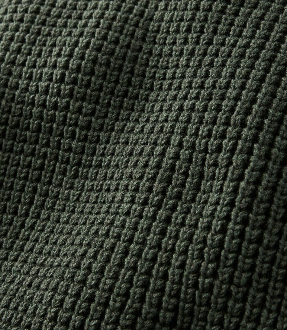 L.L.Bean Online | Men's Organic Cotton Waffle Sweater, Henley