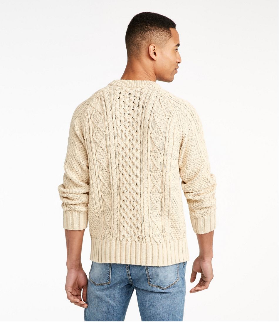 L.L.Bean Outlet | Men's Signature Cotton Fisherman Sweater