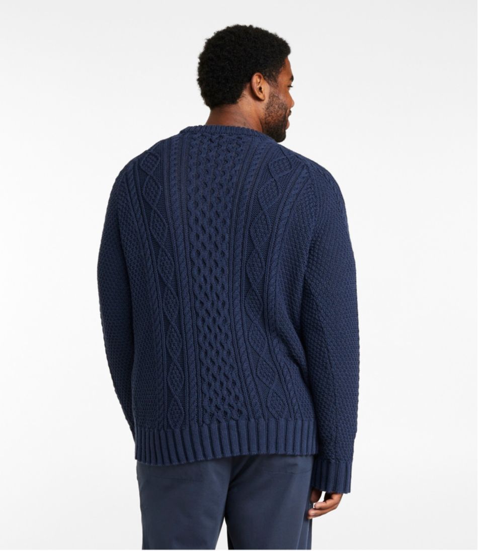 L.L.Bean Outlet | Men's Signature Cotton Fisherman Sweater