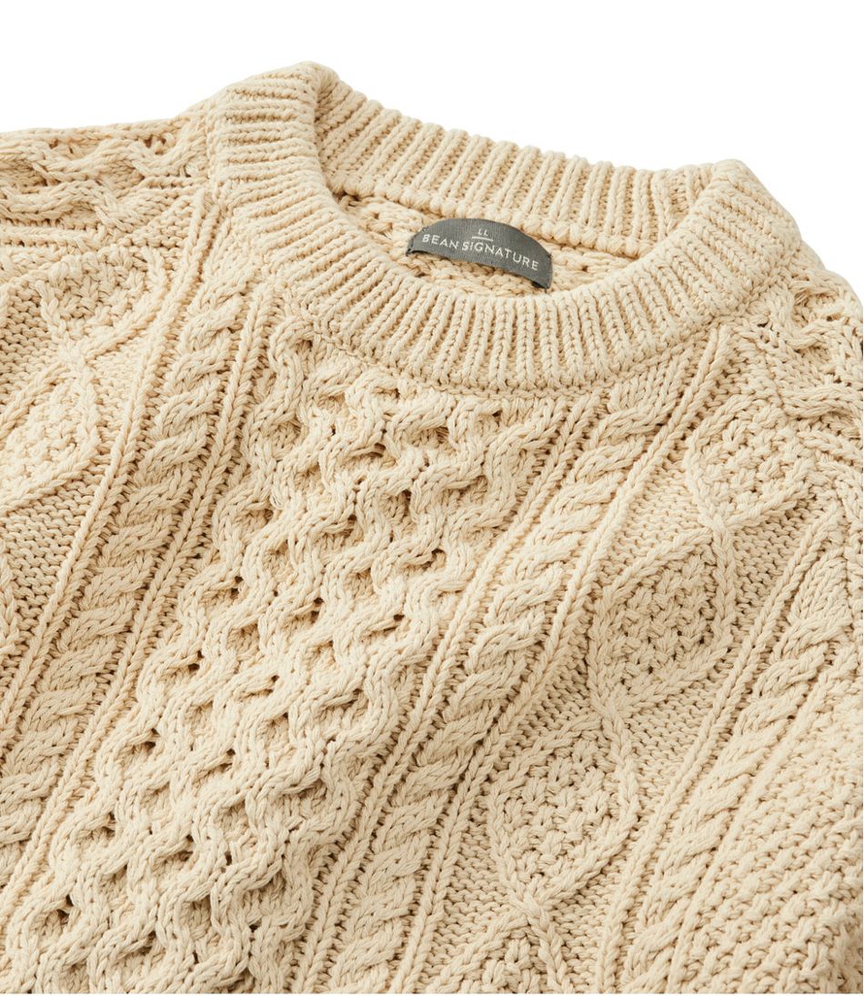 L.L.Bean Outlet | Men's Signature Cotton Fisherman Sweater