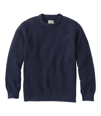 L.L.Bean Sale | Men's Sunwashed Textured Cotton Sweater, Crewneck