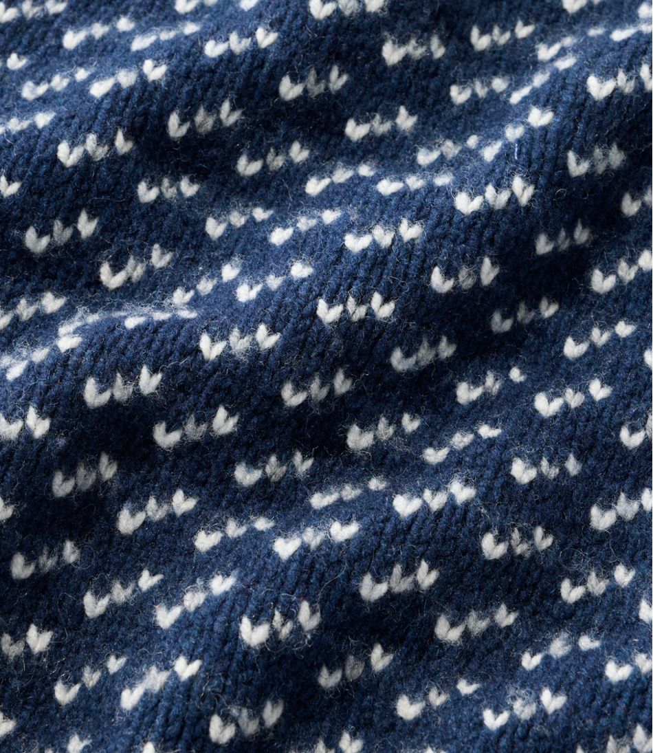 L.L.Bean For Sale | Men's Bean's Classic Ragg Wool Sweater, Crewneck, Bird's-Eye