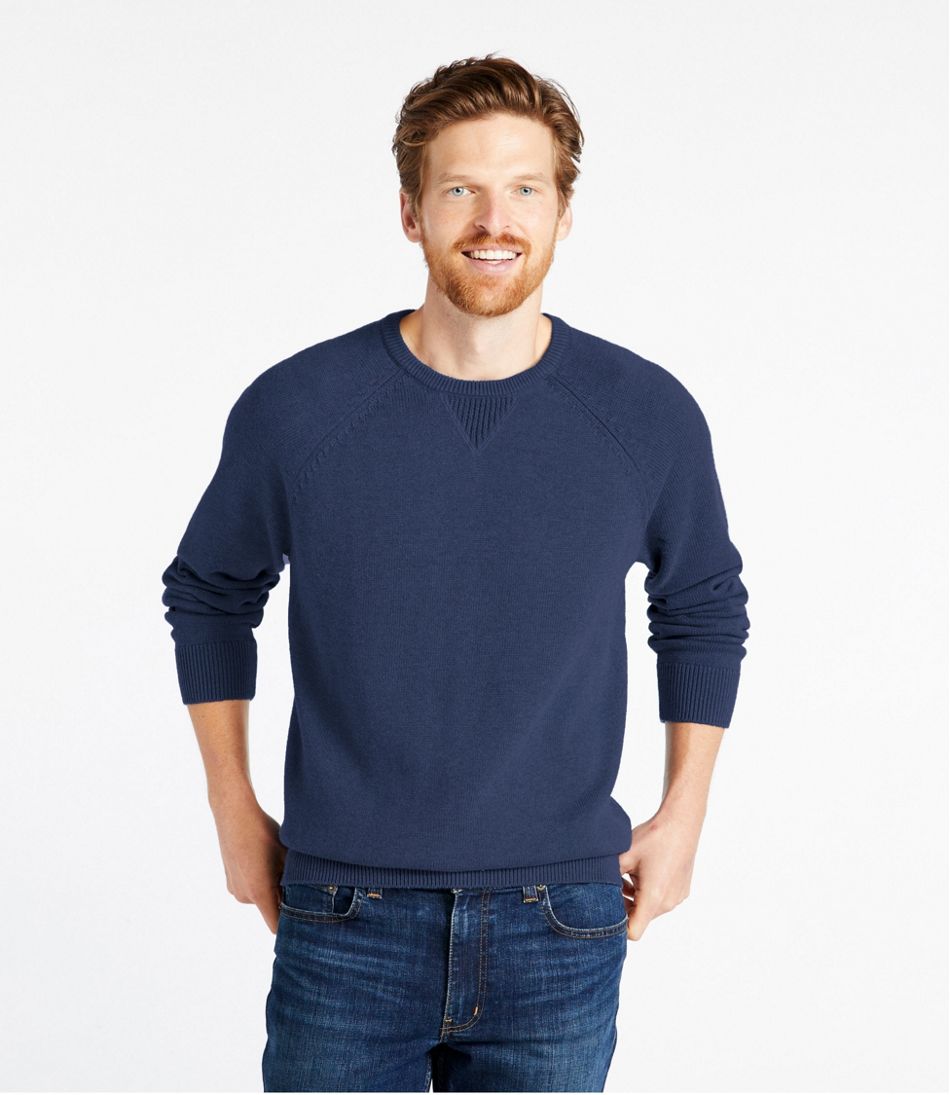 L.L.Bean Online | Men's Wicked Soft Cotton/Cashmere Sweater, Crewneck