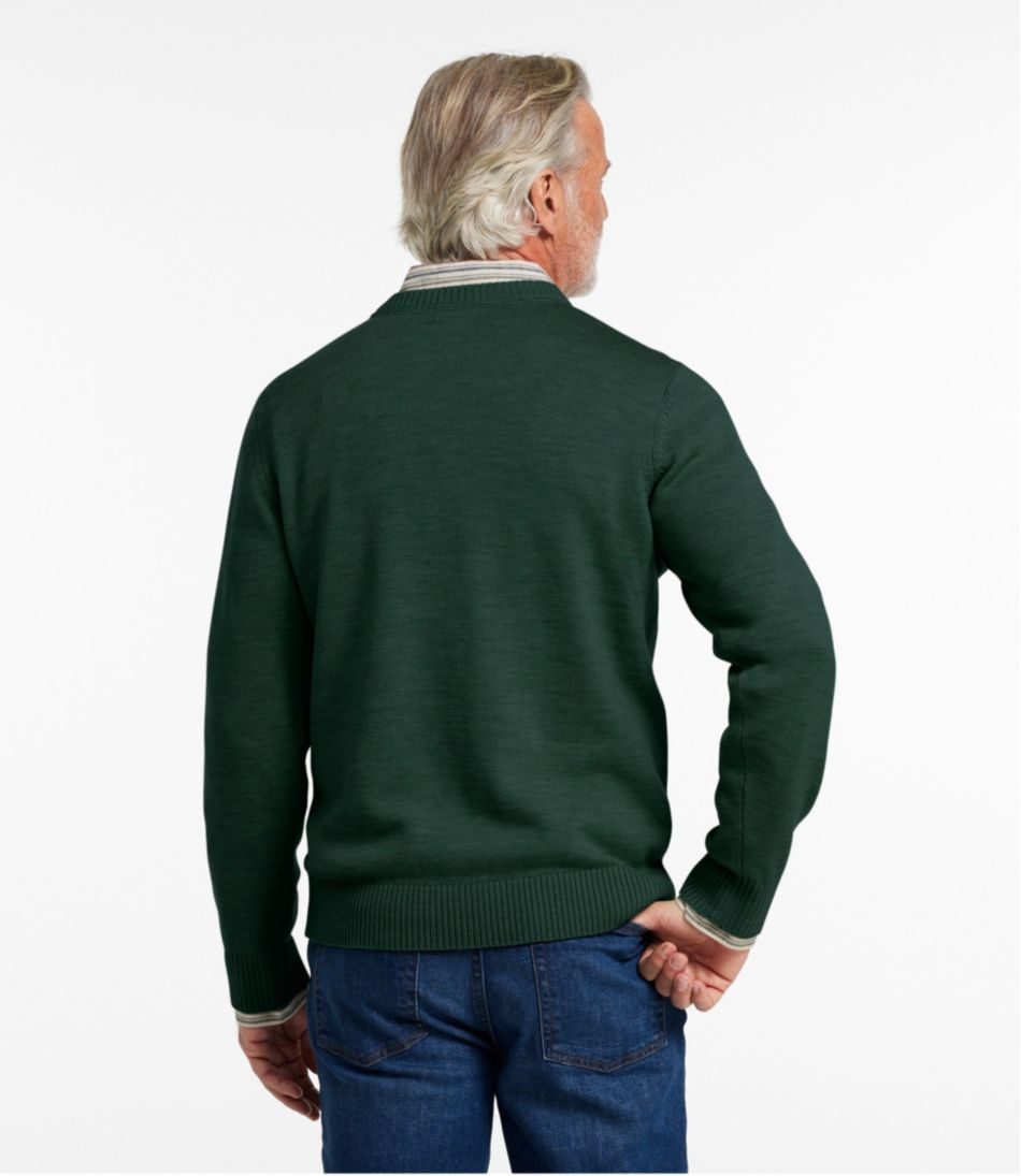L.L.Bean Discount | Men's Essential Merino Sweater, Crewneck