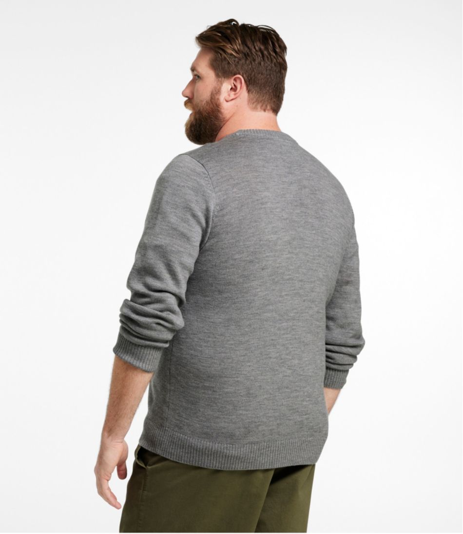 L.L.Bean Discount | Men's Essential Merino Sweater, Crewneck