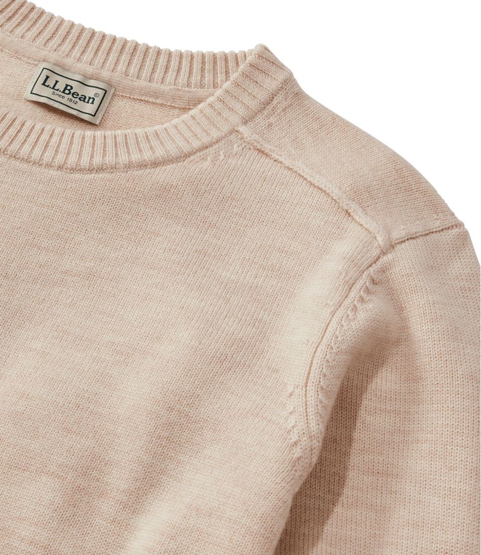L.L.Bean Discount | Men's Essential Merino Sweater, Crewneck