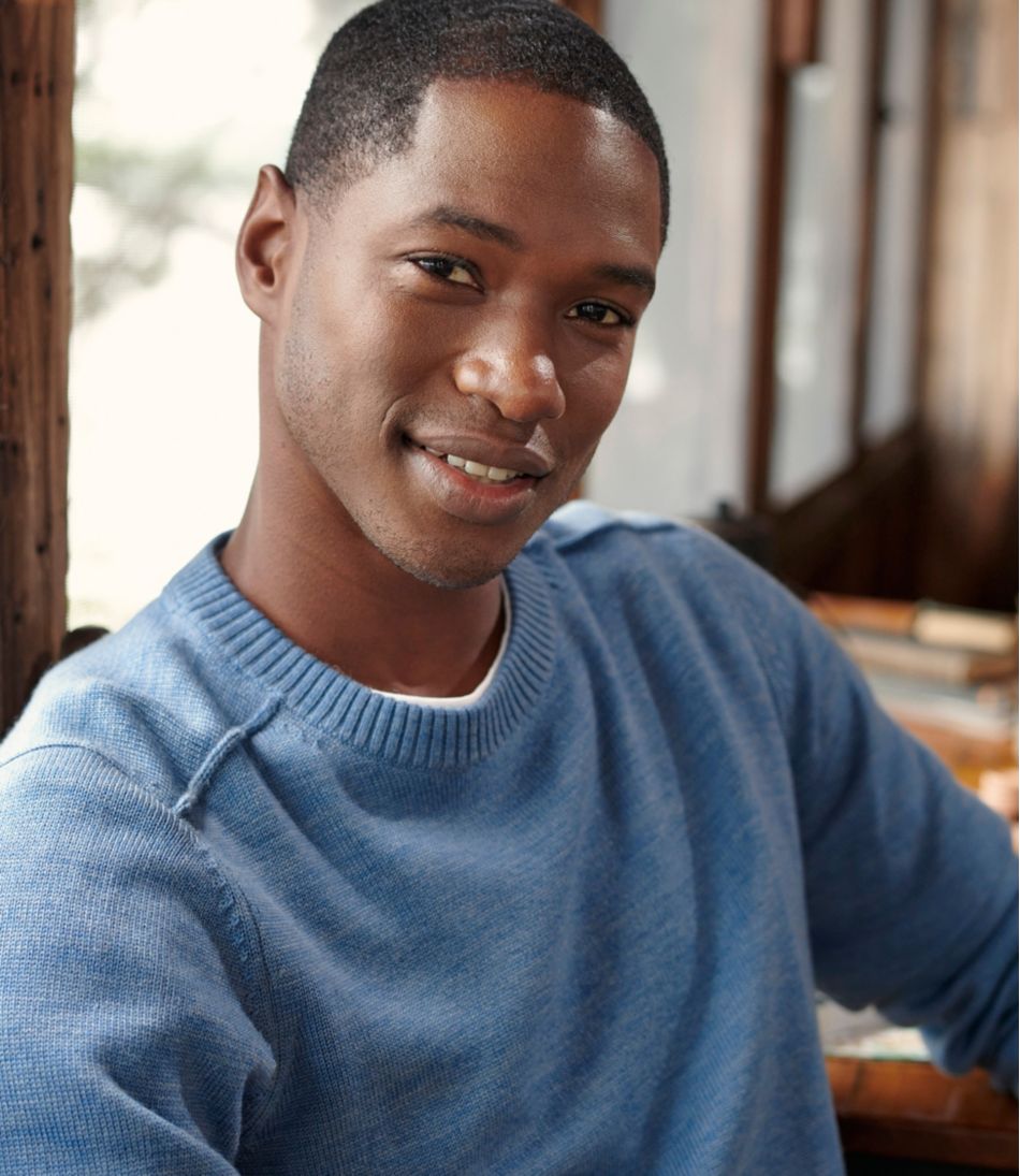 L.L.Bean Discount | Men's Essential Merino Sweater, Crewneck