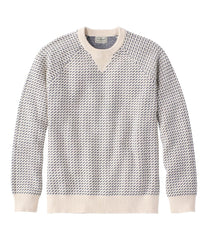 L.L.Bean On Sale | Men's Wicked Soft Cotton/Cashmere Sweater, Crewneck, Pattern