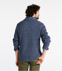 L.L.Bean US | Men's Organic Cotton Waffle Sweater, Cardigan