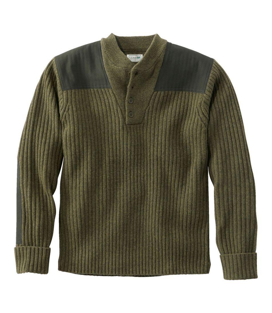 L.L.Bean Online | Commando Sweater, Henley Sweaters for Men | L.L.Bean