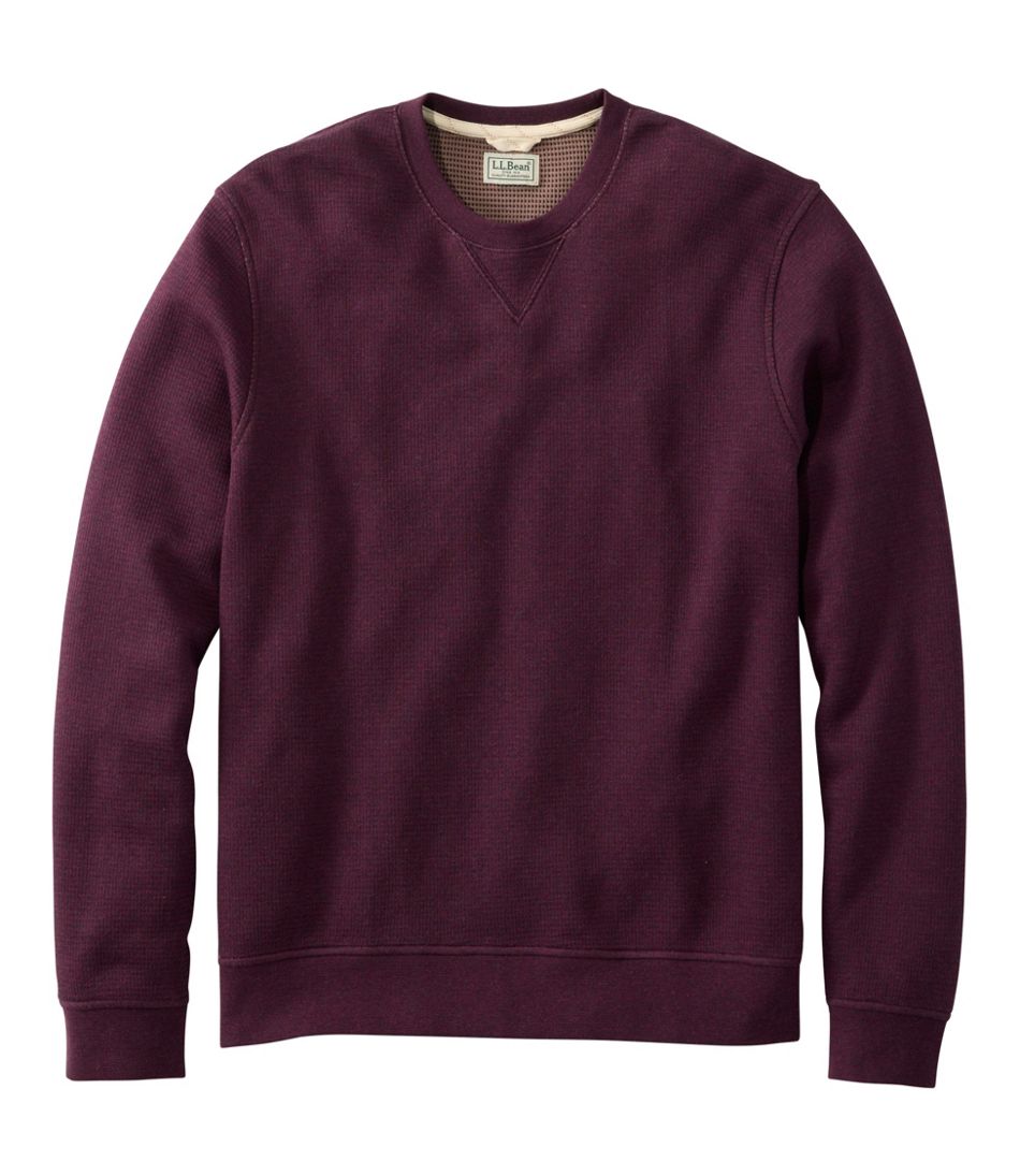 L.L.Bean US | Men's All Seasons Textured Sweats, Crewneck