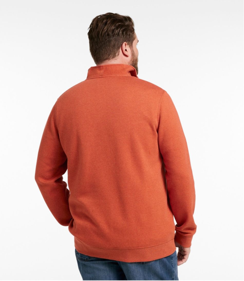 L.L.Bean Discount | Men's All Seasons Textured Sweats, Quarter-Zip