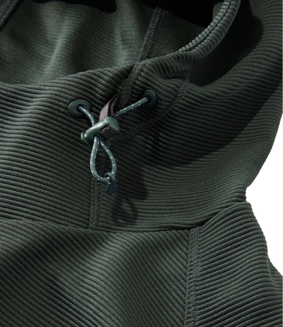 L.L.Bean Online | Men's VentureStretch Ottoman-Rib Hoodie
