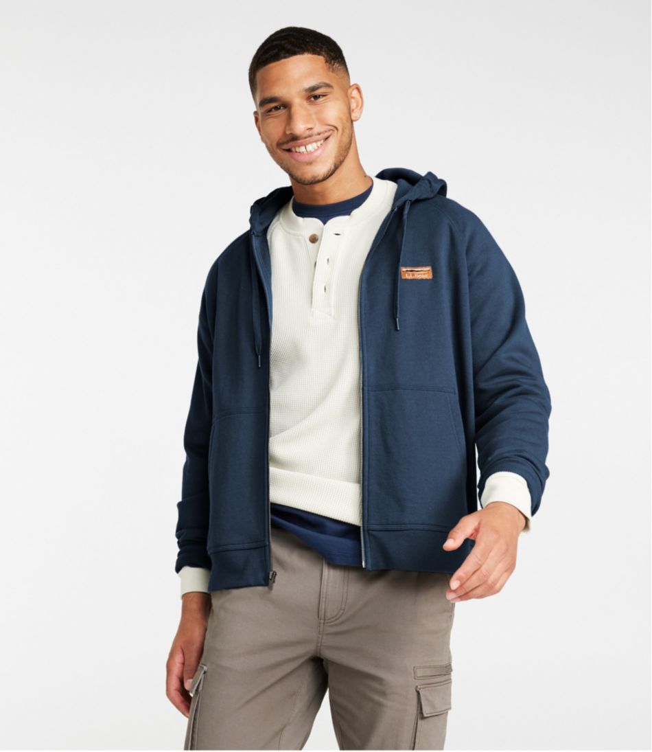 L.L.Bean Outlet | Men's Katahdin Iron Works® Full-Zip Sweatshirt, Hooded