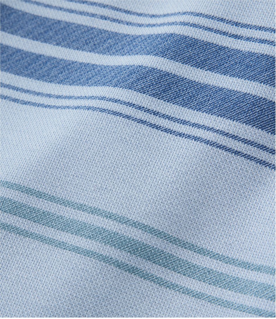 L.L.Bean For Sale | Men's Comfort Stretch Performance® Piqué, Quarter-Zip Pullover, Stripe
