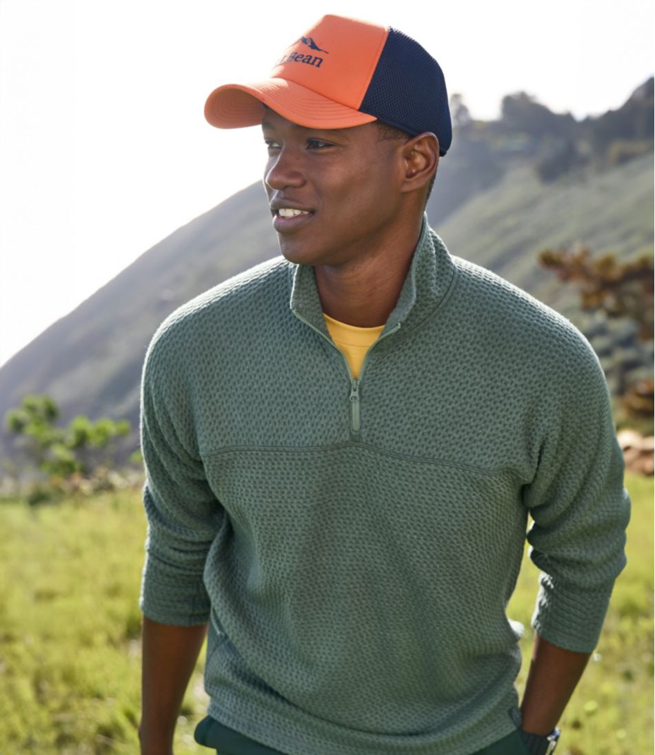 L.L.Bean US | Men's Ridgeknit Pullover, Quarter-Zip