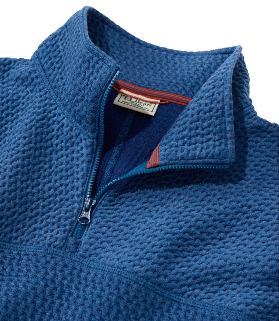 L.L.Bean US | Men's Ridgeknit Pullover, Quarter-Zip