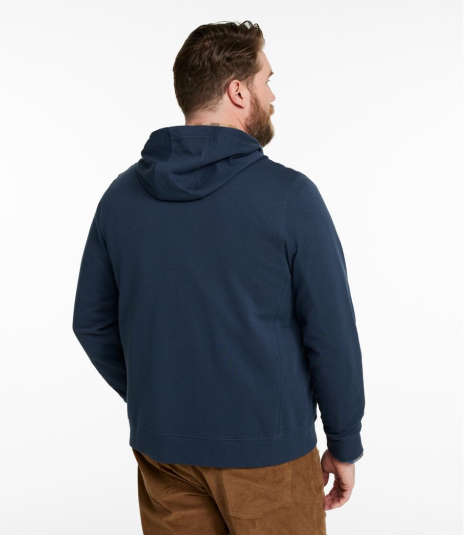 L.L.Bean Discount | Men's Comfort Stretch Performance® Piqué, Full-Zip Hoodie