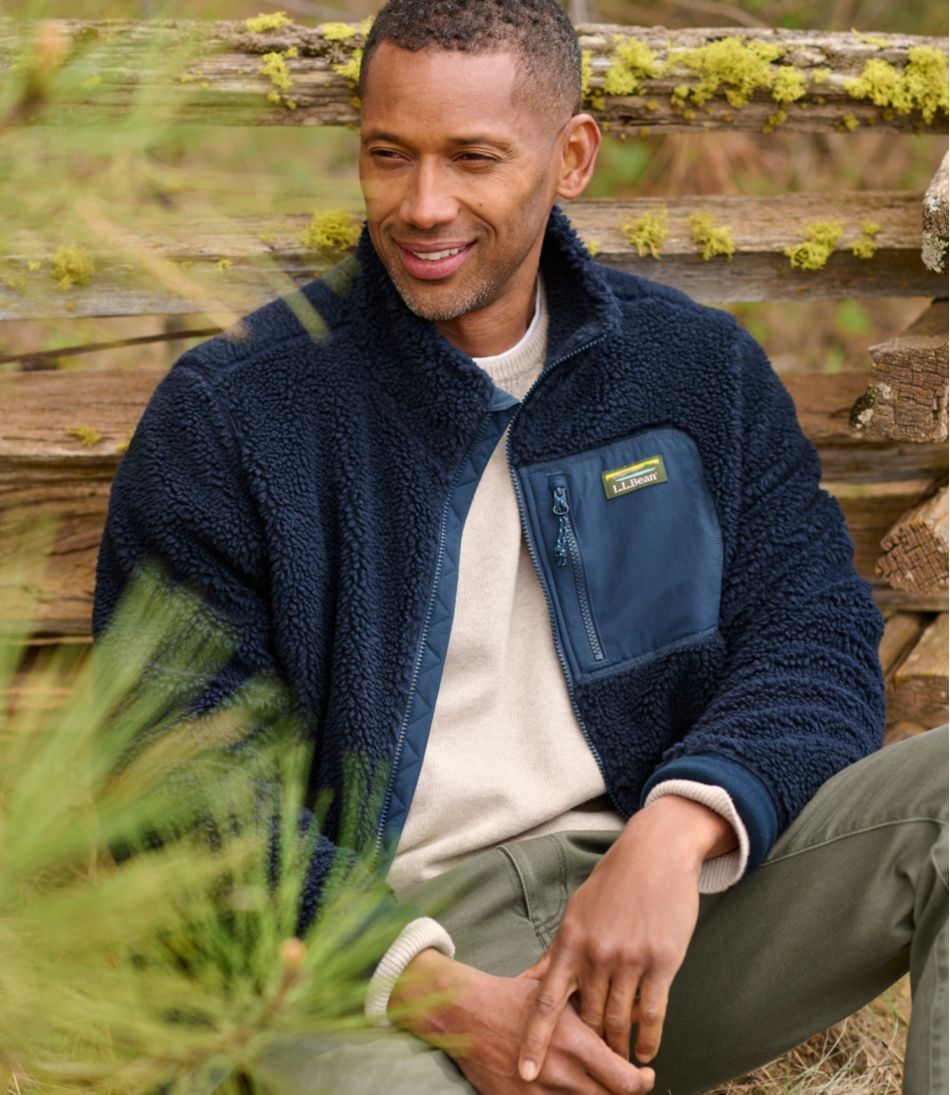 L.L.Bean On Sale | Men's Bean's Sherpa Fleece Jacket