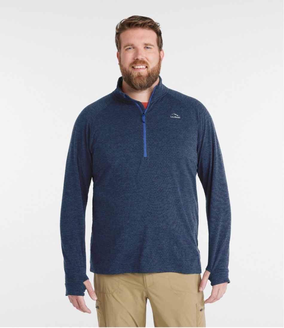 L.L.Bean For Sale | Men's Adventure Grid Fleece, Quarter-Zip
