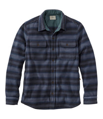 L.L.Bean Online | Men's Bean's Mariner Fleece Shirt, Print