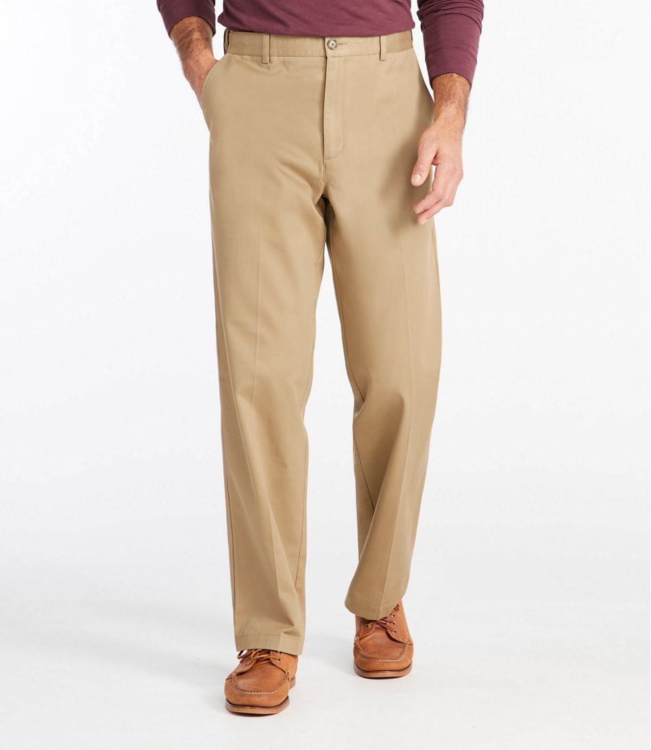 L.L.Bean For Sale | Men's Wrinkle-Free Double L® Chinos, Natural Fit, Hidden Comfort, Plain Front