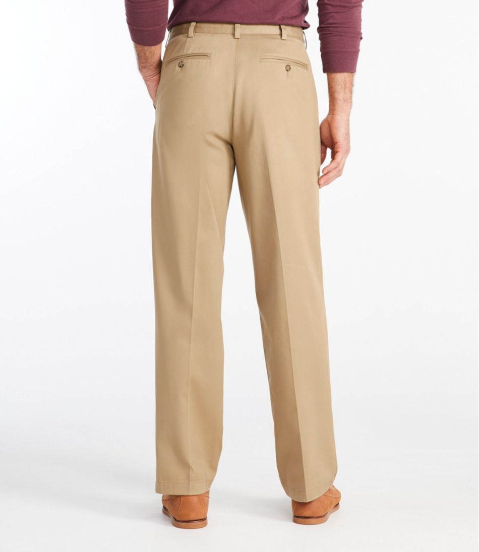 L.L.Bean For Sale | Men's Wrinkle-Free Double L® Chinos, Natural Fit, Hidden Comfort, Plain Front