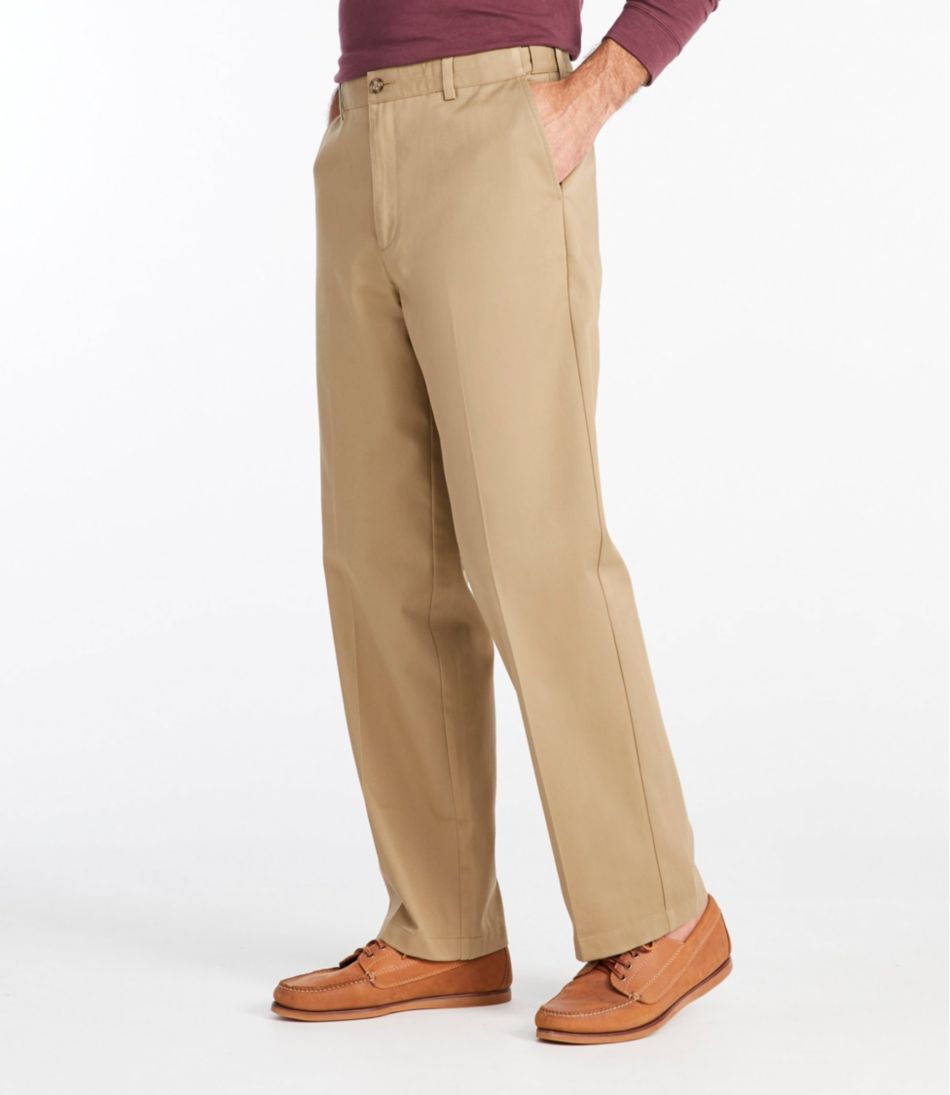 L.L.Bean For Sale | Men's Wrinkle-Free Double L® Chinos, Natural Fit, Hidden Comfort, Plain Front