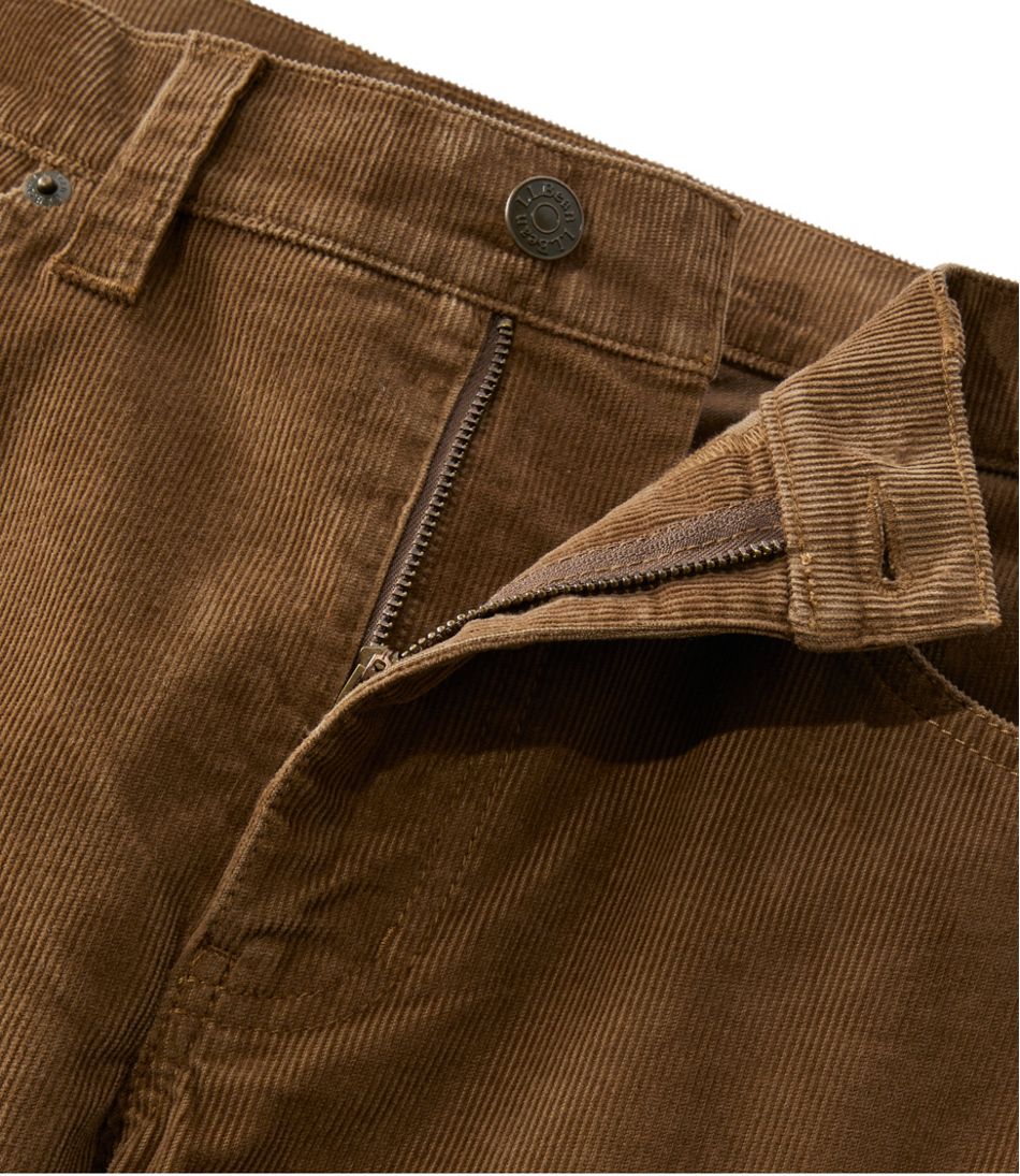 L.L.Bean New | Men's BeanFlex® Corduroy Pants, Five-Pocket, Standard Fit, Straight Leg