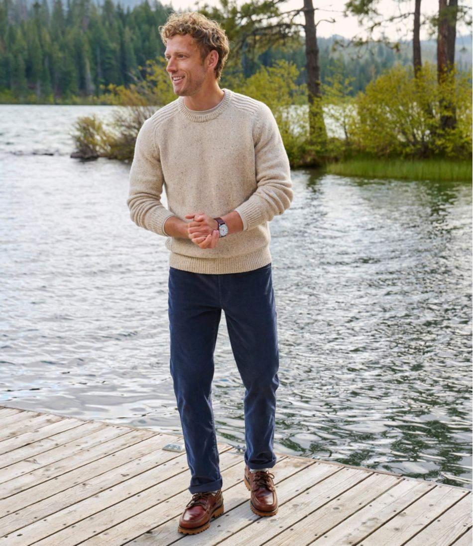 L.L.Bean New | Men's BeanFlex® Corduroy Pants, Five-Pocket, Standard Fit, Straight Leg