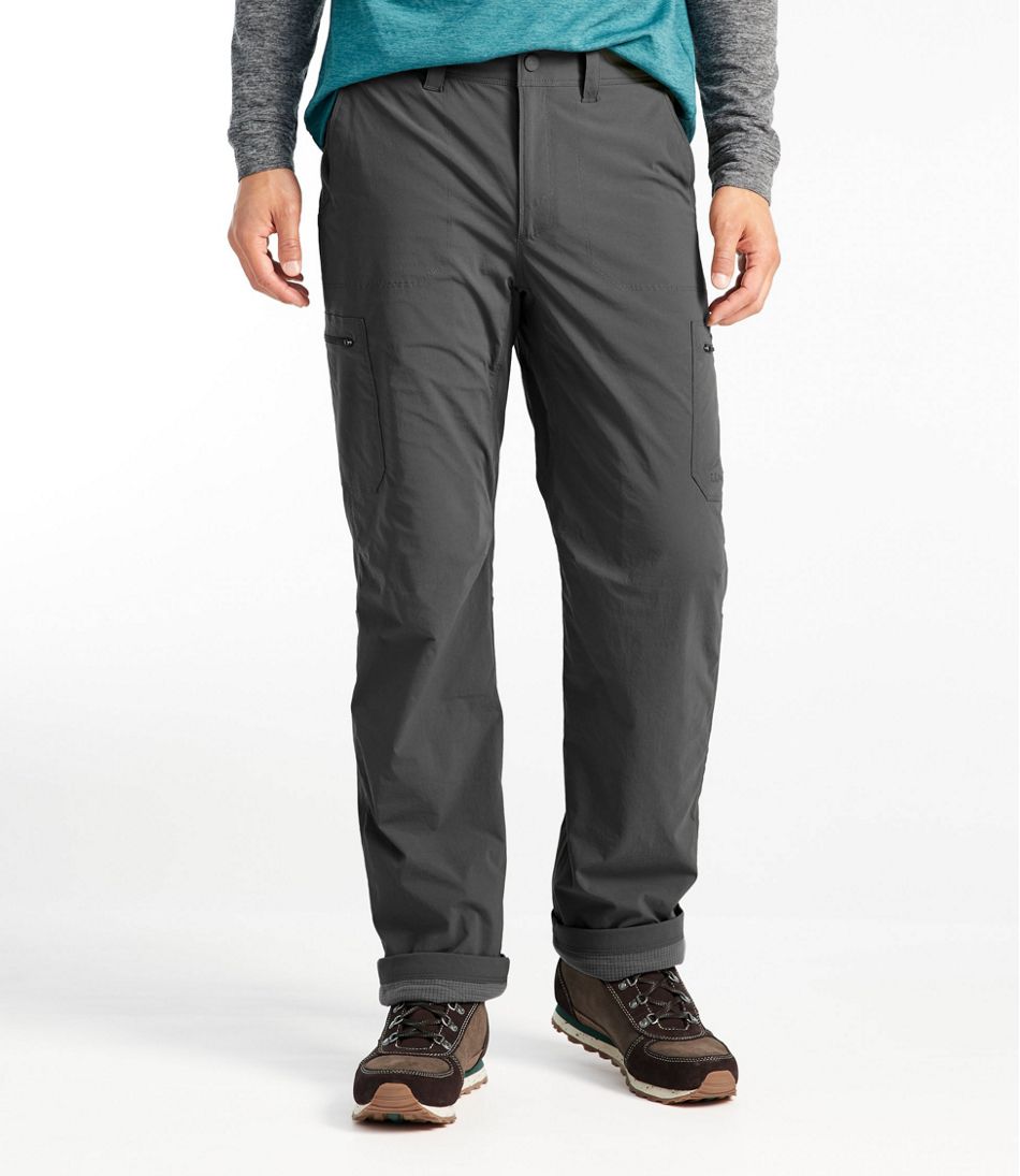 L.L.Bean On Sale | Men's Cresta Hiking Pants, Standard Fit, Fleece-Lined
