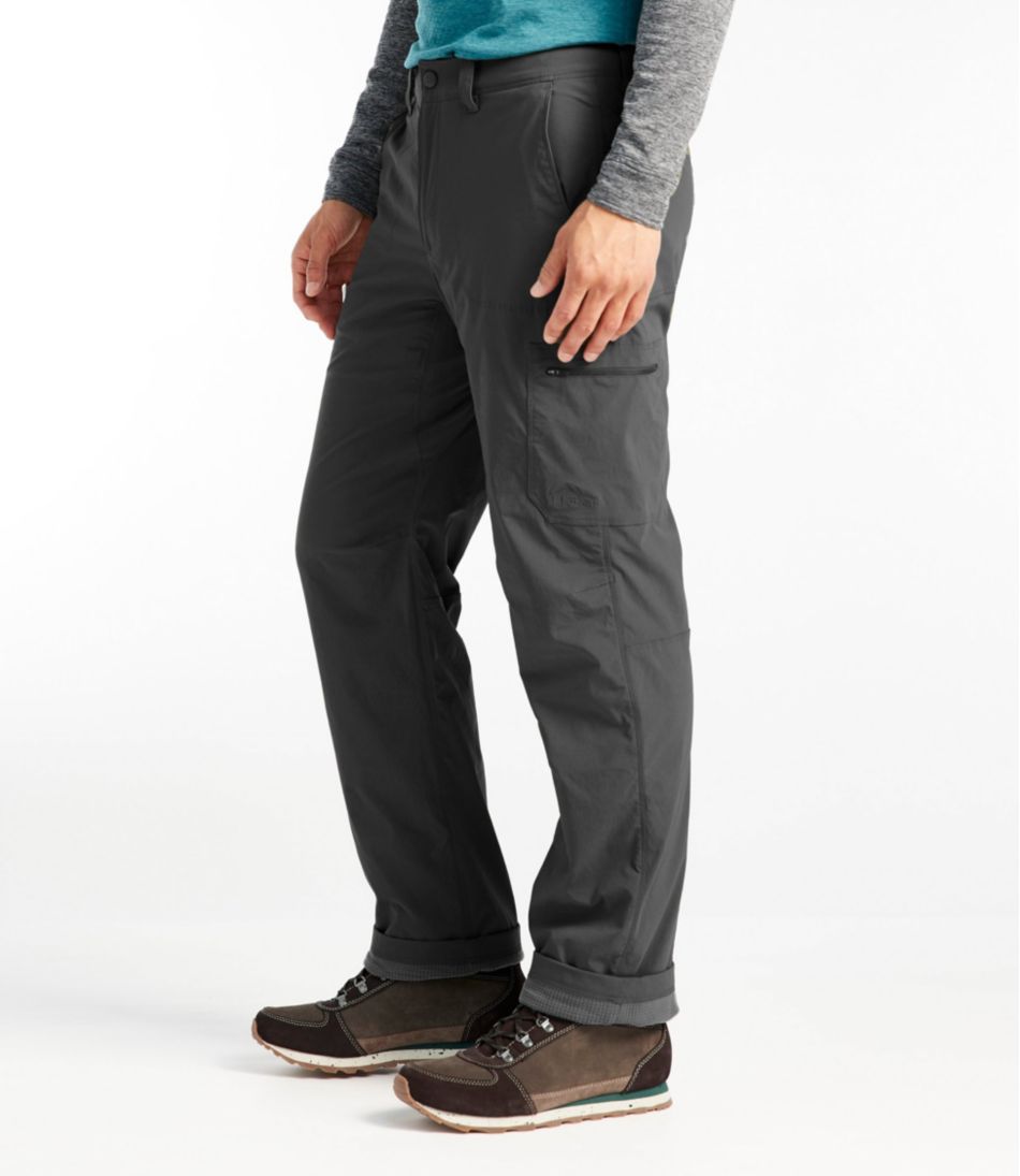 L.L.Bean On Sale | Men's Cresta Hiking Pants, Standard Fit, Fleece-Lined