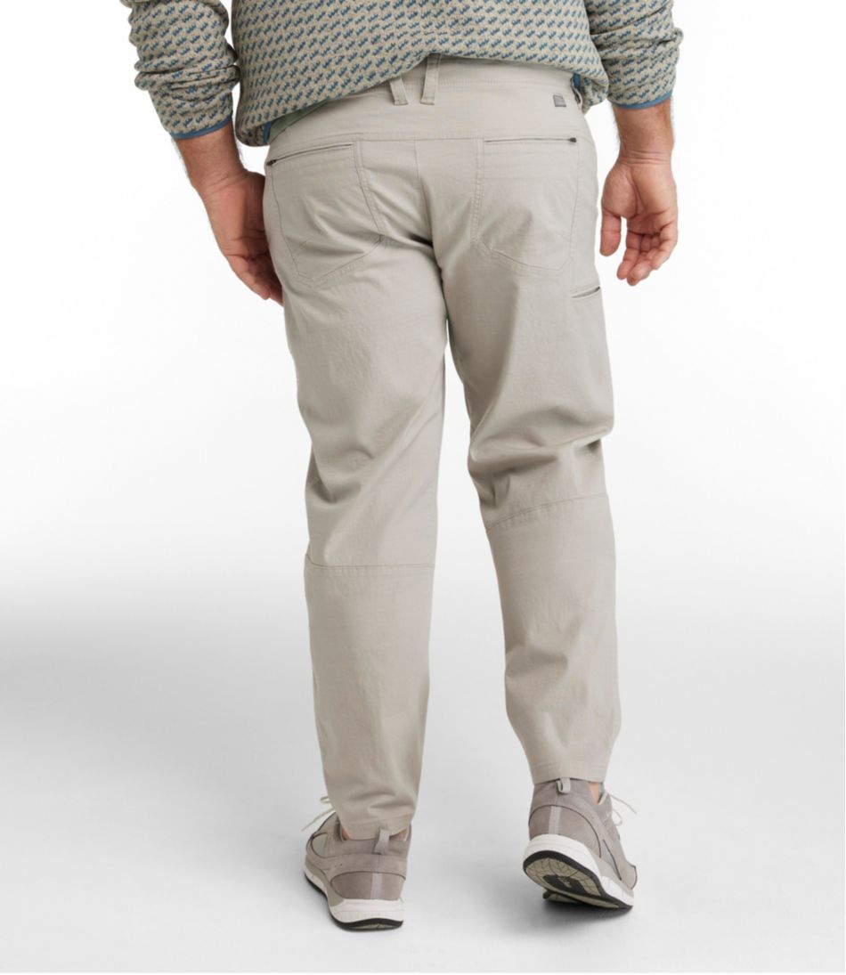 L.L.Bean New | Men's Explorer Ripstop Pants, Fixed Waist, Standard Fit, Tapered Leg