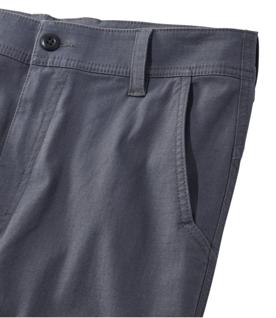 L.L.Bean New | Men's Explorer Ripstop Pants, Fixed Waist, Standard Fit, Tapered Leg