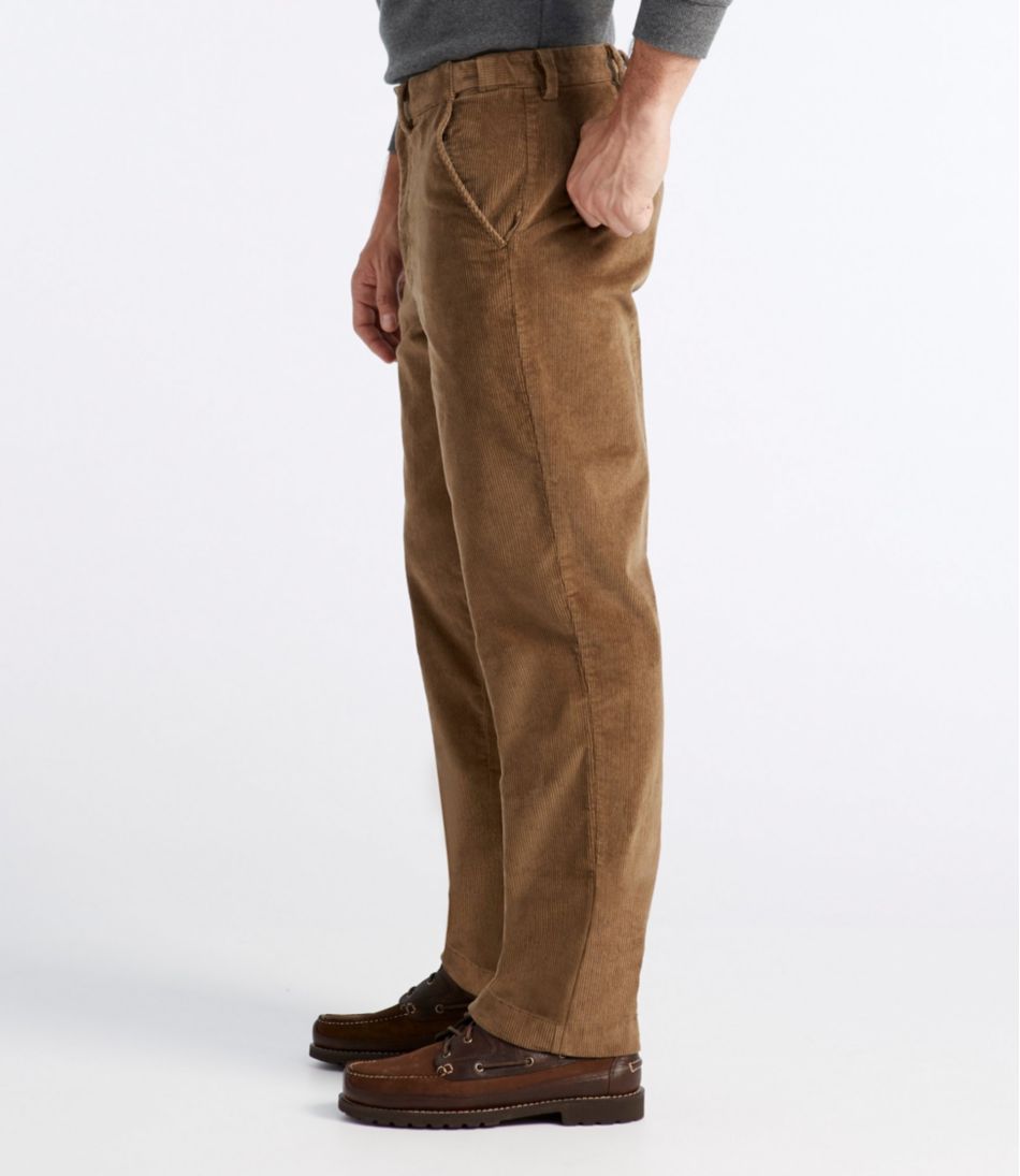 L.L.Bean Online | Men's Stretch Country Corduroy Pants, Natural Fit, Plain Front, Hidden Comfort