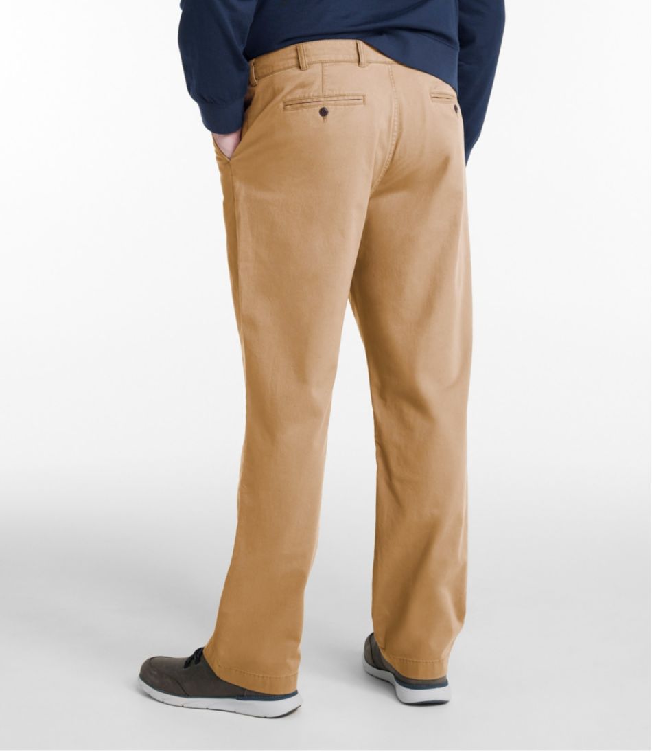 L.L.Bean On Sale | Men's Lakewashed® Stretch Khakis, Standard Fit, Straight Leg