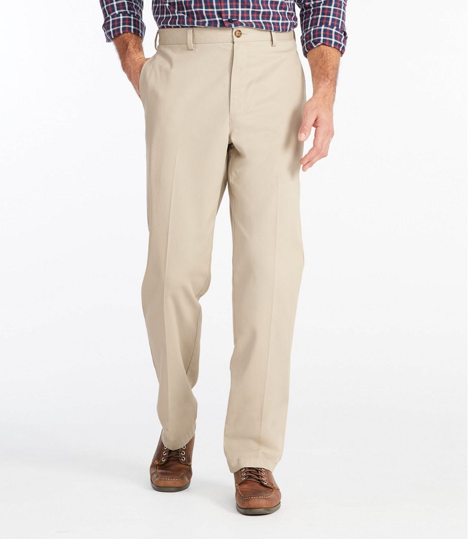 L.L.Bean For Sale | Men's Wrinkle-Free Double L® Chinos, Natural Fit, Plain Front