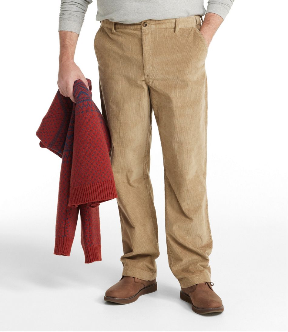 L.L.Bean Online | Men's Stretch Country Corduroy Pants, Classic Fit, Plain Front