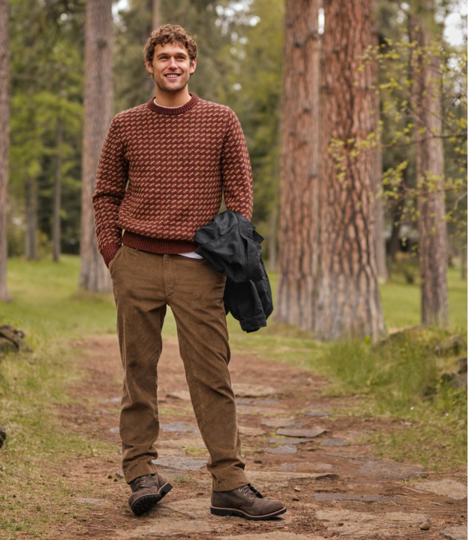 L.L.Bean Online | Men's Stretch Country Corduroy Pants, Classic Fit, Plain Front