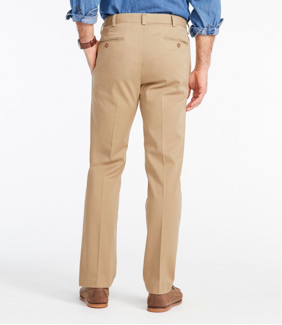L.L.Bean Online | Men's Wrinkle-Free Double L® Chinos, Standard Fit, Plain Front