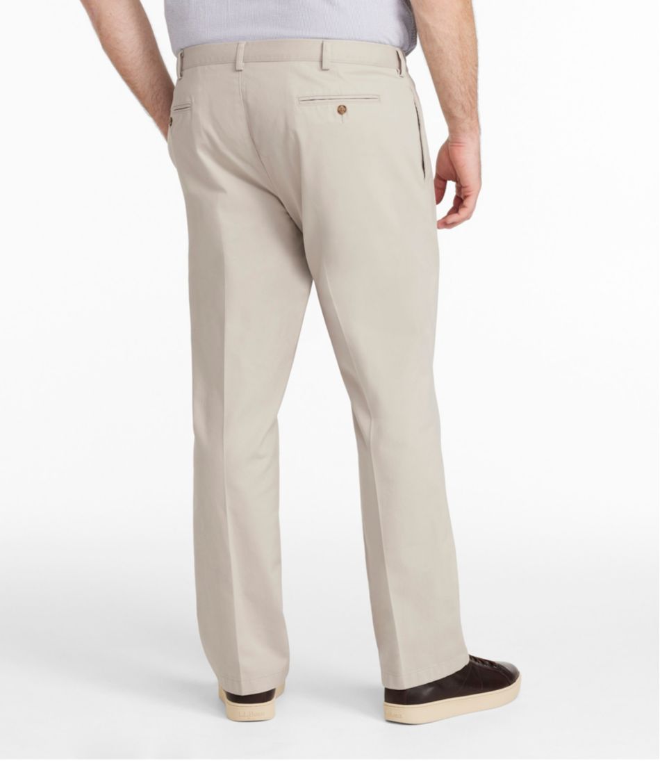 L.L.Bean Online | Men's Wrinkle-Free Double L® Chinos, Standard Fit, Plain Front