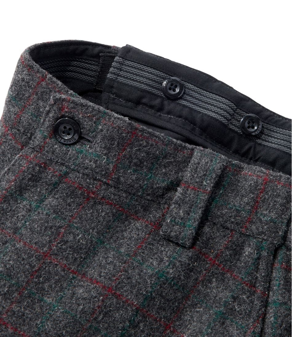 L.L.Bean | Men's Maine Guide Wool Pant, Malone Plaid