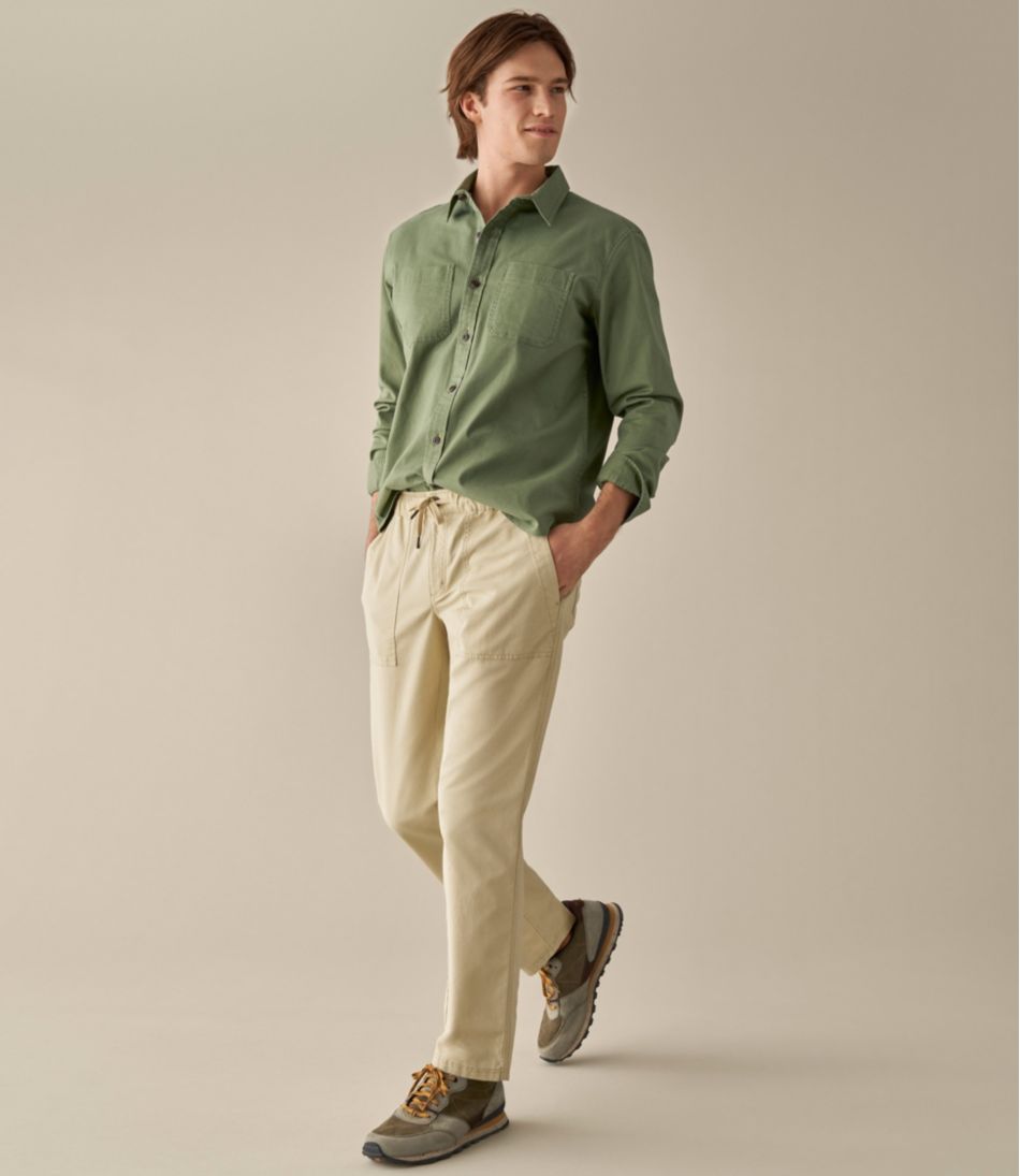 L.L.Bean Online | Men's Sunwashed Pants, Standard Fit, Straight Leg