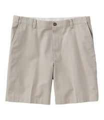 L.L.Bean On Sale | Men's Wrinkle-Free Double L® Chino Shorts, Natural Fit, Hidden Comfort Waist, 8"